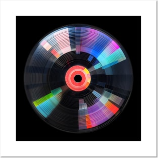 Spectrum Spinning Record Vinyl Vintage Audio Retro Music Posters and Art